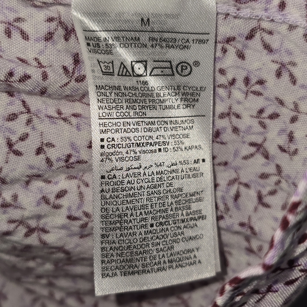 🌟 Old Navy Purple Floral Cami - Picture 5 of 6